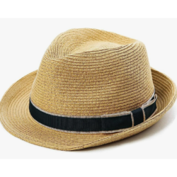 Fedora Panama Straw Sun Hat by Fancet