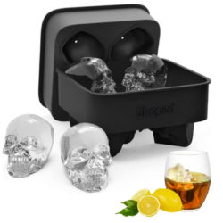 Skull Ice Cube Mold Tray by Shaped Store