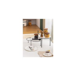 3 Tiered Round Swivel Serving Stand by Kanwone